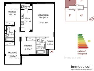 Comprar Piso Sant Julià de Lòria Andorra : 88 m2, 326 000 EUR