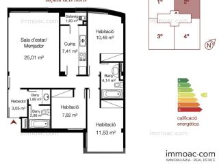 Acheter Appartement Sant Julià de Lòria Andorre : 88 m2, 323 000 EUR
