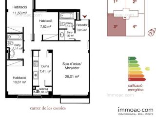 Acheter Appartement Sant Julià de Lòria Andorre : 88 m2, 324 000 EUR