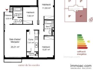 Comprar Apartamento Sant Julià de Lòria Andorra : 88 m2, 337 000 EUR